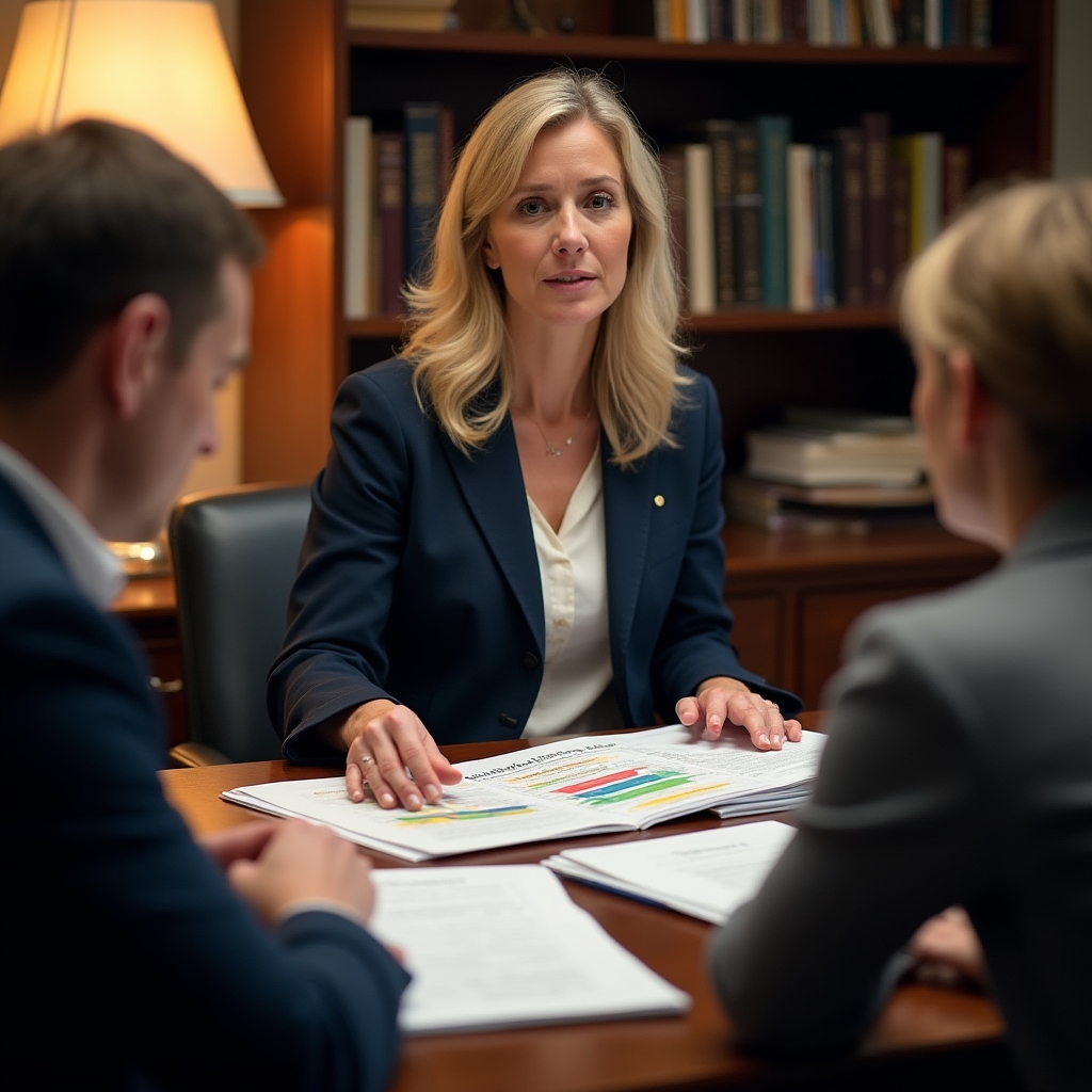 Administrator zadruge koji objašnjava postupke pristupa fondovima zadrugama